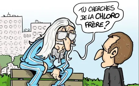 Dadou s'inspire du professeur Raoult pour sa prochaine BD