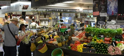 Retour des halles gourmandes d’Avignon