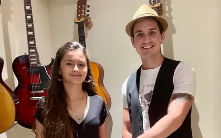 Luna et Kevin :  Le duo héraultais en première partie de Ben...