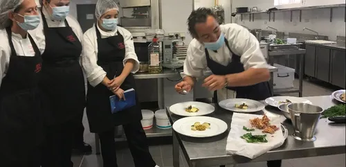 Cuisine mode d'emploi(s) au CFA de Sète avec Petit Pierre