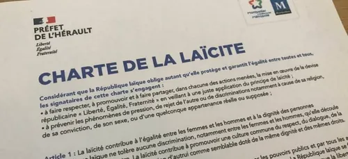 Hérault : une charte de la laïcité pour les associations