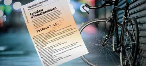 Nouveauté janvier : une carte grise pour les vélos