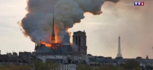 40 ans des JT de TF1 : retour sur l'incendie de Notre-Dame