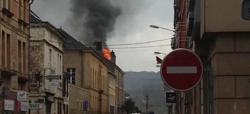 Incendie dans un bâtiment rue du Petit Bois à Charleville.