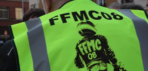 Les motards en colère dans les Ardennes