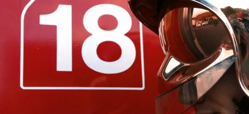 Gros incendie dans un dépôt d'ordure à Liart