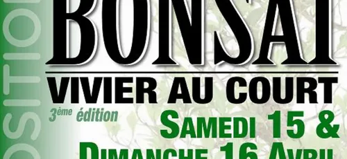 3ème exposition du Bonsaï Vivarois.