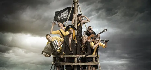 Dubioza Kolektiv sur la scène de l'Aymon Folk Festival