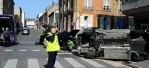 Impressionnant accident ce samedi matin à Charleville