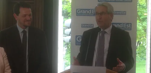 Philippe Richert inaugure une agence territoriale à Charleville