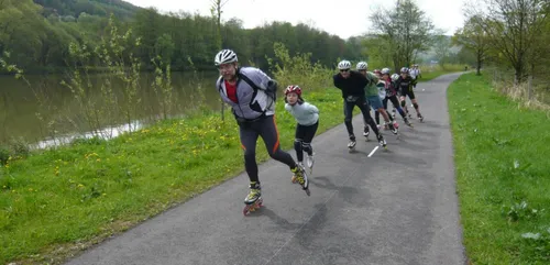 Une randonnée en roller autour de la Meuse aujourd'hui