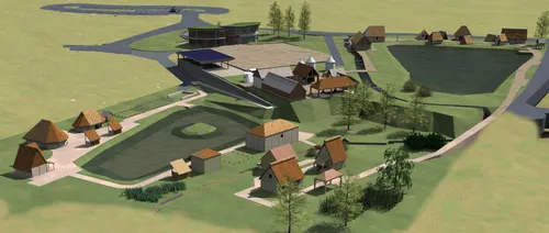 Un centre historique en construction au pied du Château de Montcornet