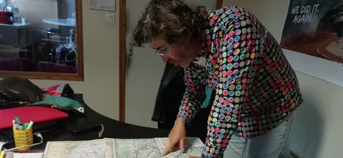 Denis Perrette est revenu de son tour des Ardennes à vespa