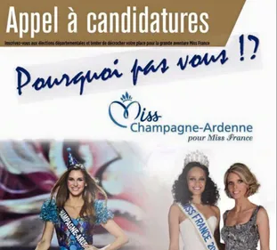 Dernière ligne droite pour s'inscrire au concours de Miss Ardennes...