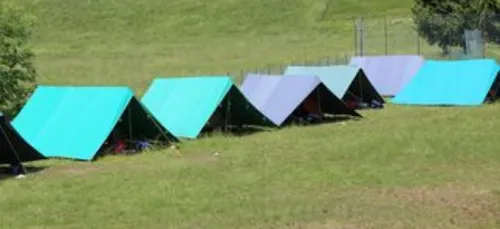 Saint-Aignan : une toile de tente d'un camp scout prend feu