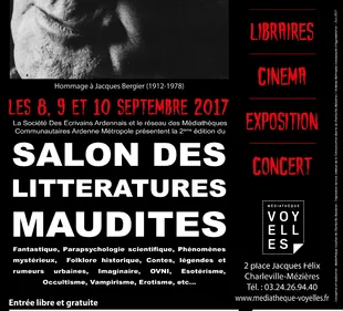 Le 2ème salon des litteratures maudites s'invite à...