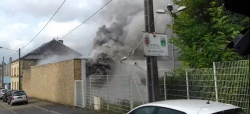 Incendie dans un ancien magasin à Warcq