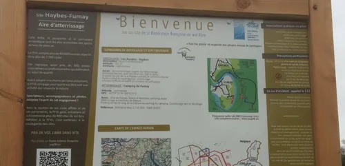 De nouveaux panneaux de prévention pour les parapentistes ardennais