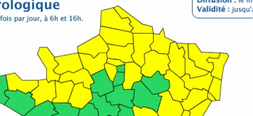 Vigilance jaune neige-verglas pour les Ardennes
