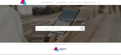 Un nouveau site qui répertorie les offres d'emploi du territoire...