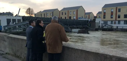 Intempéries : la décrue s'amorce dans les Ardennes