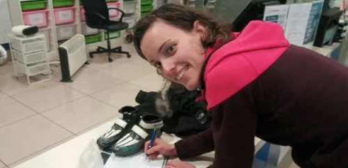 Véronique Pierron, la patineuse ardennaise, a retrouvé ses patins