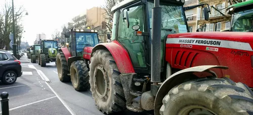 Manifestation des agriculteurs à Charleville