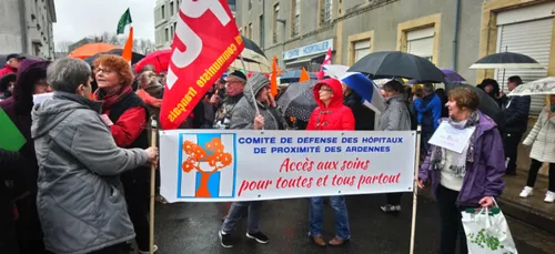 Mobilisation pour sauvegarder l'hôpital de Sedan.