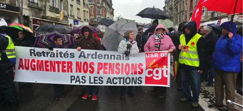 650 retraités dans les rues de Charleville