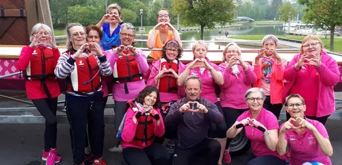 Les Dragon Ladies 08 en route pour la Vogalonga !