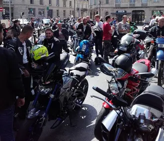 Charleville : 200 motards et 60 automobilistes réunis contre les 80...