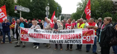 Rassemblement des retraités à Charleville