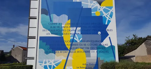 Une nouvelle fresque Rimbaud à Charleville