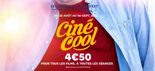 Opération Ciné Cool dans les cinémas Ardennais.