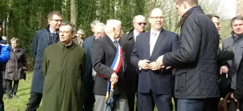 Le Prince Albert II de Monaco en déplacement dans les Ardennes