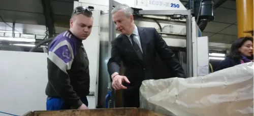 Bruno Le Maire en visite cet après-midi à la Fonte Ardennaise