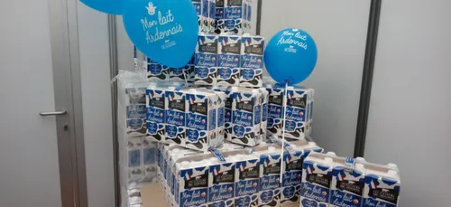 Un lait ardennais débarque en magasin