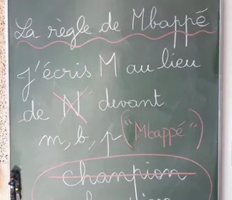 LA RÈGLE D'ORTHOGRAPHE "MBAPPÉ" !