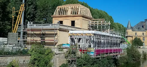 Sedan : le chantier du nouveau Centre d'interprétation de...