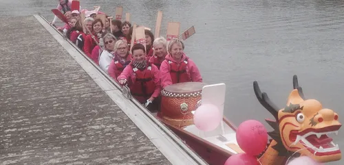 Charleville : les Dragon Ladies se mobilisent pour Octobre rose