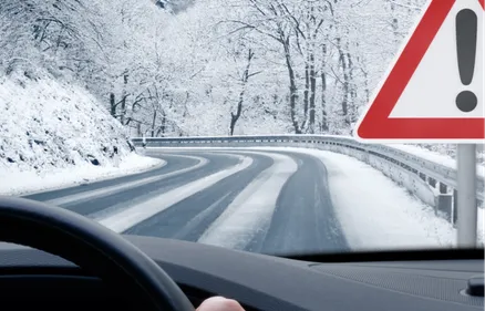 La neige en avance dans les Ardennes