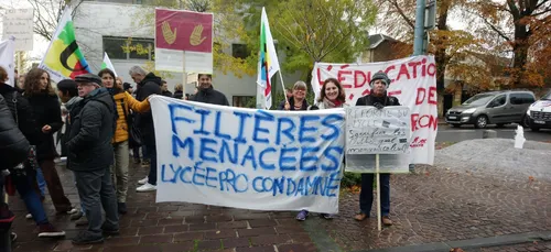 Charleville : les enseignants dans la rue contre la réforme du lycée