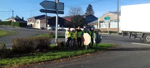 Journée "gilets jaunes" dans les Ardennes.
