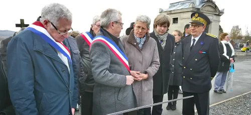 Sedan : Geneviève Darrieussecq inaugure le monument allemand