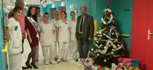 Près de 150 jouets collectés par notre Miss Ardennes au profit des...