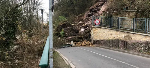 Eboulement à Charleville-Mézières.