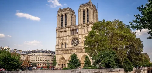 Incendie à Notre Dame de Paris.