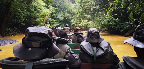 Le 3ème RG de Charleville était en Guyane.