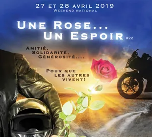Opération "Une rose, un espoir" dans les Ardennes.
