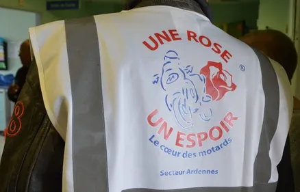 47 910 € récoltés par les motards ardennais d'Une Rose Un Espoir
